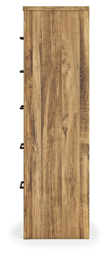 Maystonna Brown Chest of Drawers from Ashley - Luna Furniture