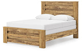 Maystonna Brown Queen Panel Bed from Ashley - Luna Furniture