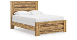 Maystonna Brown Queen Panel Bed from Ashley - Luna Furniture