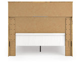 Maystonna Brown Queen Panel Bed from Ashley - Luna Furniture
