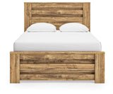 Maystonna Brown Queen Panel Bed from Ashley - Luna Furniture