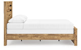 Maystonna Brown Queen Panel Bed from Ashley - Luna Furniture