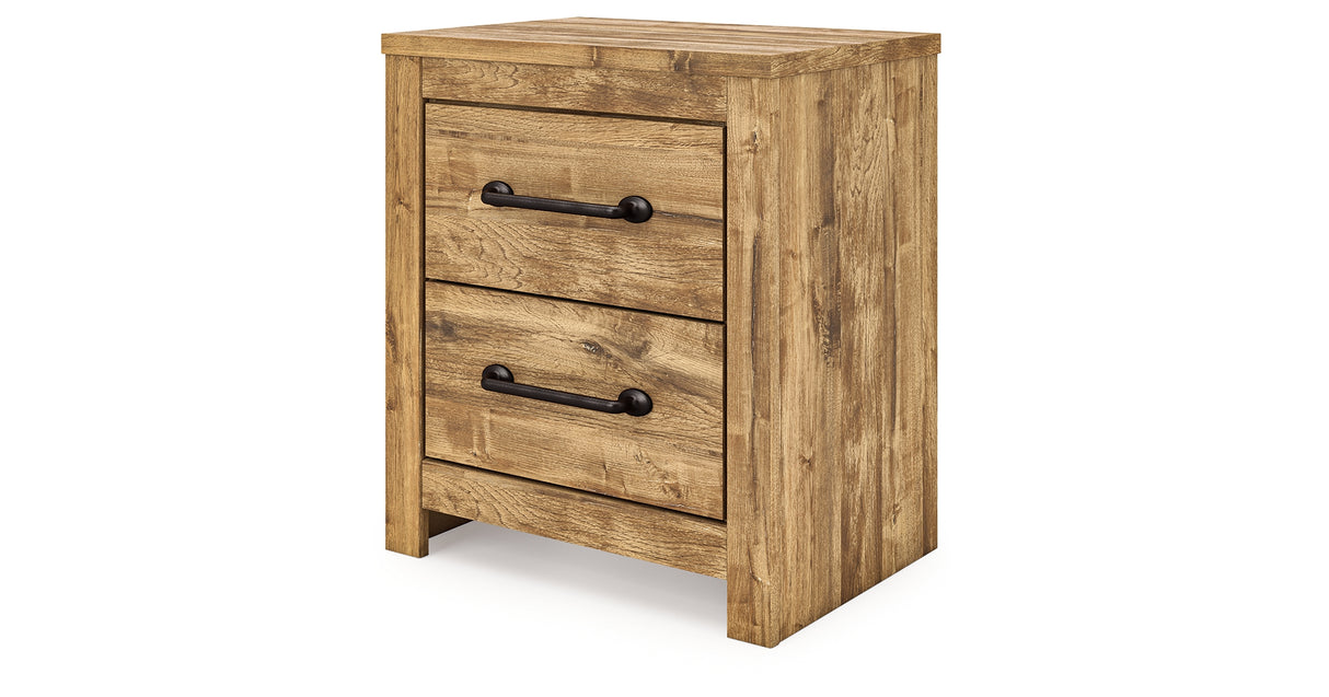 Maystonna Brown Nightstand from Ashley Furniture - Luna Furniture