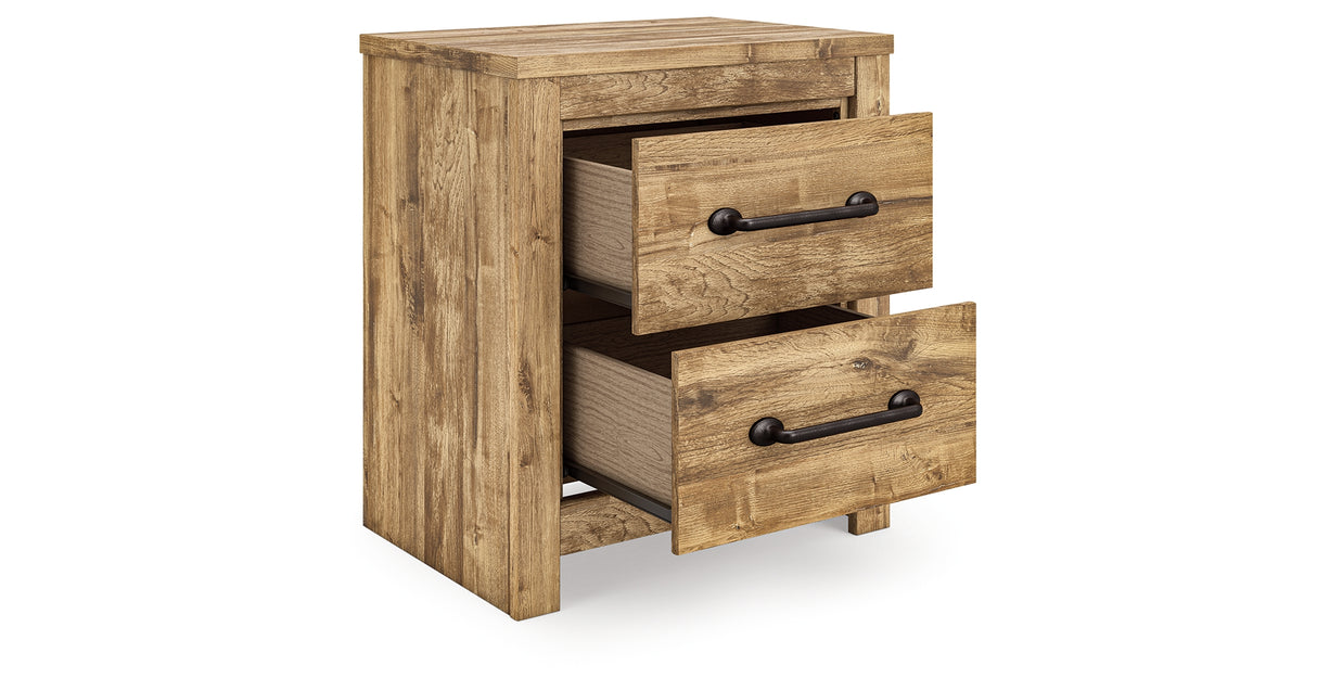Maystonna Brown Nightstand from Ashley Furniture - Luna Furniture