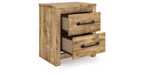 Maystonna Brown Nightstand from Ashley Furniture - Luna Furniture