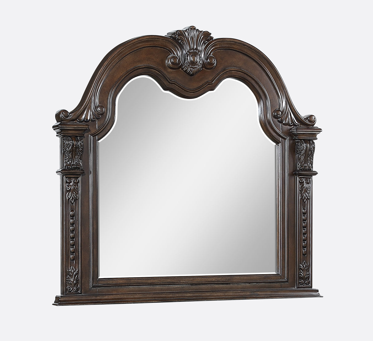 Stanley Coffee Brown Bedroom Mirror (Mirror Only) from Crown Mark - Luna Furniture