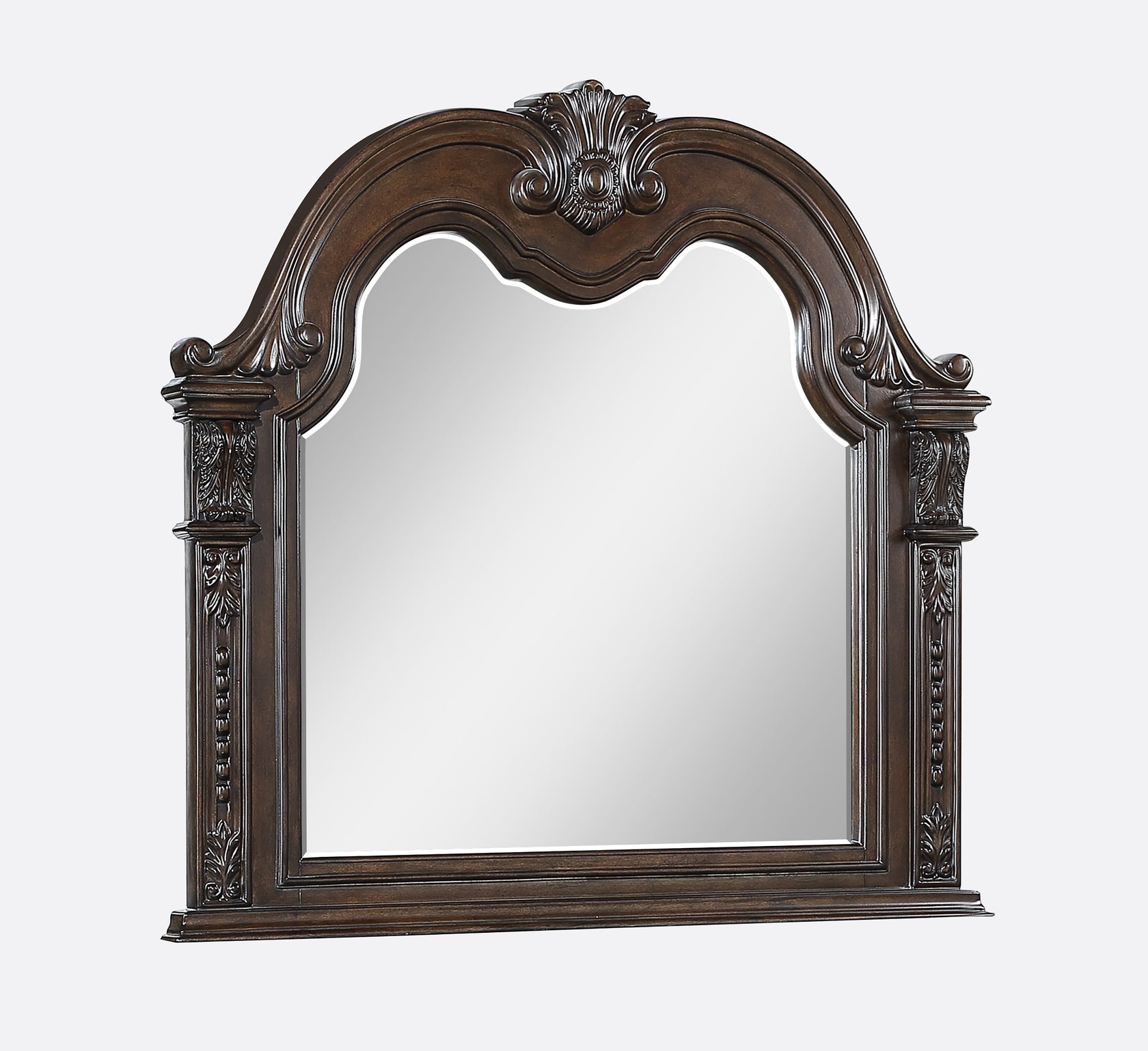 Stanley Coffee Brown Bedroom Mirror (Mirror Only) from Crown Mark - Luna Furniture