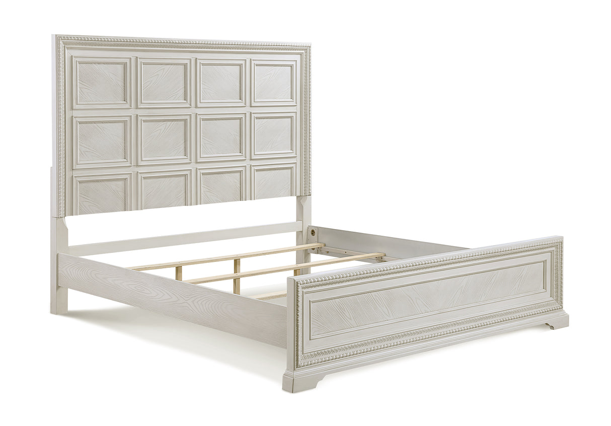 Alexandria Antique White Panel Bedroom Set from Crown Mark - Luna Furniture