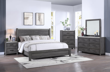 Madsen Gray Dresser from Crown Mark - Luna Furniture