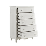Clementine White Mirror (Mirror Only) from Homelegance - Luna Furniture