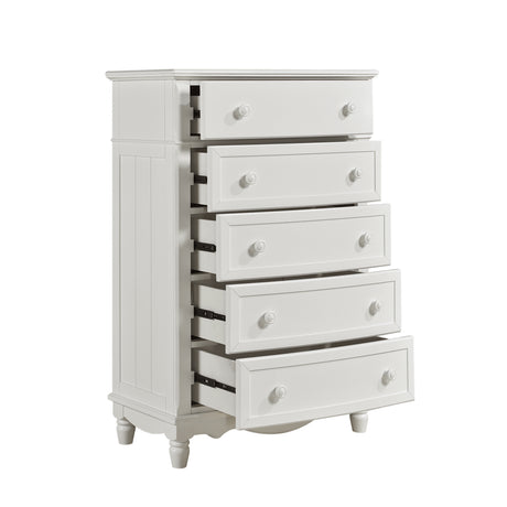 Clementine White Mirror (Mirror Only) from Homelegance - Luna Furniture