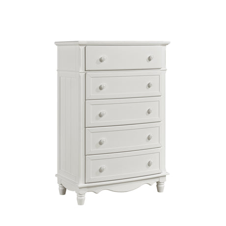 Clementine White Mirror (Mirror Only) from Homelegance - Luna Furniture