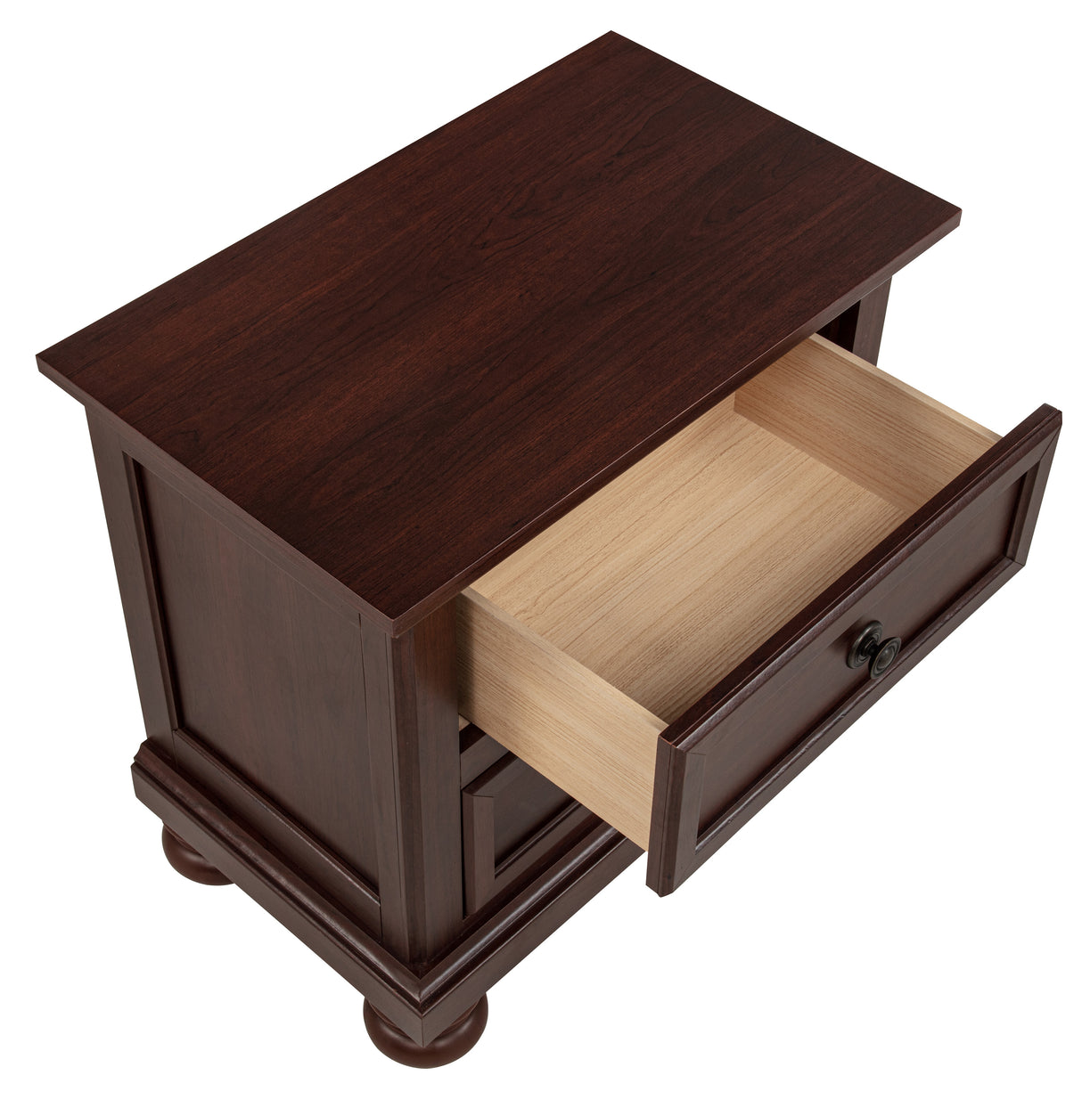Claribelle Cherry Nightstand from Crown Mark - Luna Furniture
