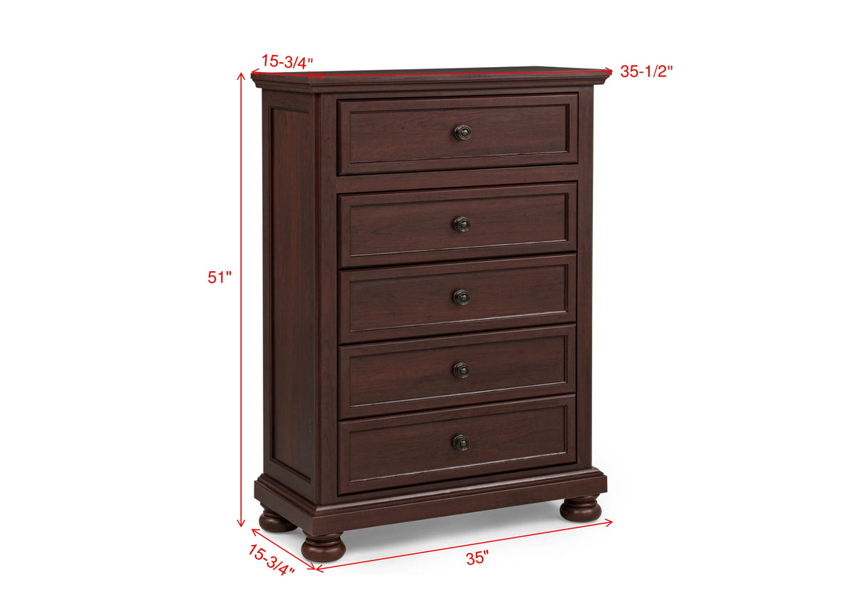 Claribelle Cherry Chest from Crown Mark - Luna Furniture