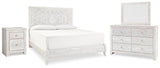Paxberry Whitewash Panel Bedroom Set from Ashley - Luna Furniture