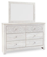 Paxberry Whitewash Panel Bedroom Set from Ashley - Luna Furniture