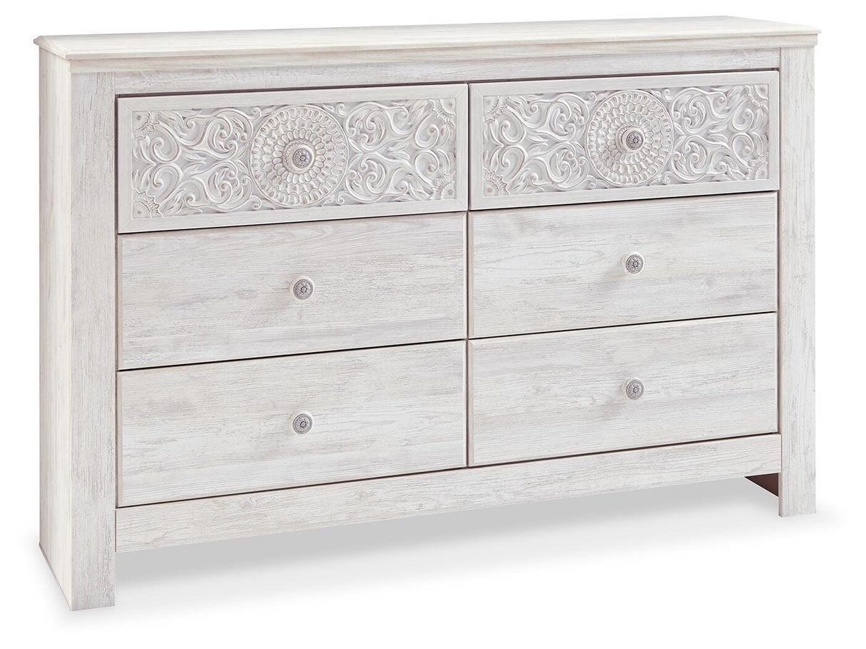 Paxberry Whitewash Dresser from Ashley Furniture - Luna Furniture