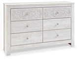 Paxberry Whitewash Dresser from Ashley Furniture - Luna Furniture