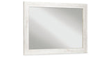 Paxberry Whitewash Bedroom Mirror (Mirror Only) from Ashley - Luna Furniture