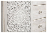 Paxberry Whitewash Dressing Chest from Ashley Furniture - Luna Furniture