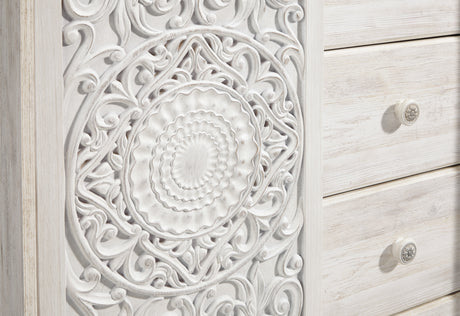 Paxberry Whitewash Panel Bedroom Set from Ashley - Luna Furniture