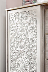 Paxberry Whitewash Panel Bedroom Set from Ashley - Luna Furniture