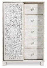 Paxberry Whitewash Dressing Chest from Ashley Furniture - Luna Furniture