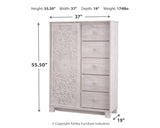 Paxberry Whitewash Dressing Chest from Ashley Furniture - Luna Furniture