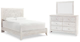 Paxberry Whitewash Panel Bedroom Set from Ashley - Luna Furniture