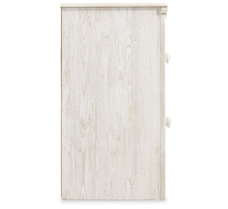 Paxberry Whitewash Nightstand from Ashley - Luna Furniture