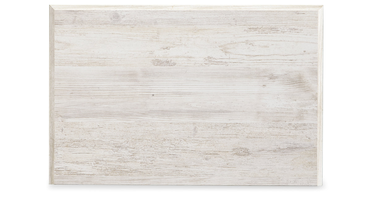 Paxberry Whitewash Twin Panel Bed, Chest and Nightstand from Ashley - Luna Furniture