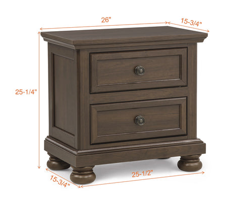 Claribelle Brown Storage Sleigh Bedroom Set from Crown Mark - Luna Furniture