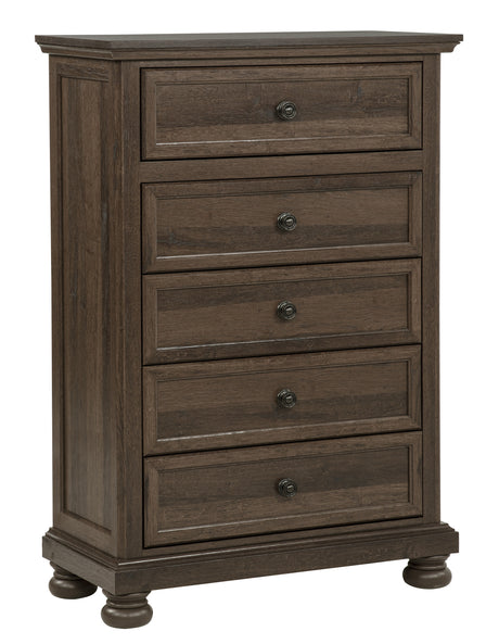 Claribelle Brown Storage Sleigh Bedroom Set from Crown Mark - Luna Furniture