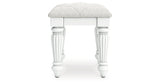 Kozlani Vanity, Mirror and Stool from Ashley Furniture - Luna Furniture