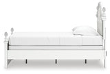 Kozlani Twin Upholstered Panel Bed, Dresser and Mirror from Ashley Furniture - Luna Furniture