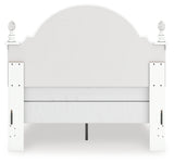 Kozlani Full Upholstered Panel Bed, Dresser and Mirror from Ashley Furniture - Luna Furniture