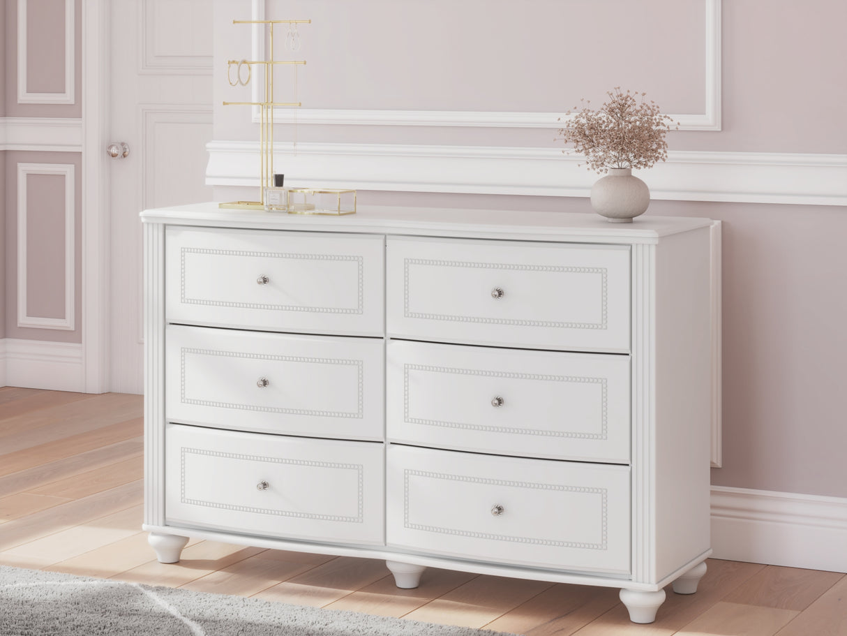 Kozlani White Dresser from Ashley Furniture - Luna Furniture