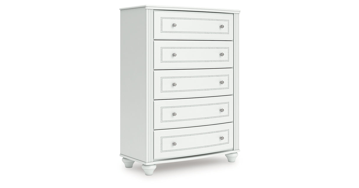 Kozlani White Chest of Drawers from Ashley - Luna Furniture