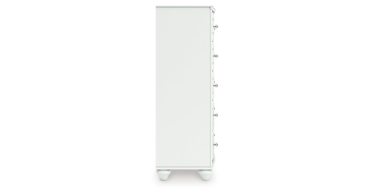 Kozlani White Chest of Drawers from Ashley - Luna Furniture