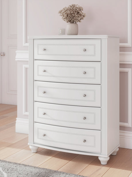 Kozlani White Chest of Drawers from Ashley - Luna Furniture