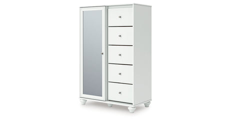 Kozlani White Dressing Chest from Ashley - Luna Furniture