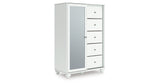 Kozlani White Dressing Chest from Ashley Furniture - Luna Furniture