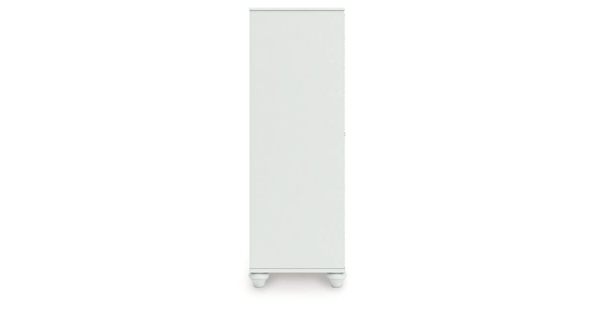 Kozlani White Dressing Chest from Ashley Furniture - Luna Furniture