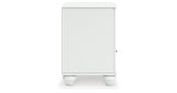 Kozlani White Nightstand from Ashley Furniture - Luna Furniture