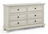Claribelle White Storage Sleigh Bedroom Set from Crown Mark - Luna Furniture