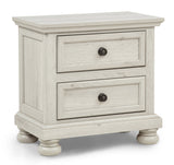 Claribelle White Storage Sleigh Bedroom Set from Crown Mark - Luna Furniture