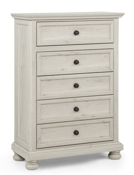 Claribelle White Storage Sleigh Bedroom Set from Crown Mark - Luna Furniture