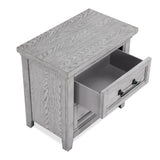 Beckett Rustic Gray Nightstand from Crown Mark - Luna Furniture