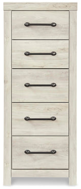 Cambeck Whitewash Narrow Chest of Drawers from Ashley Furniture - Luna Furniture