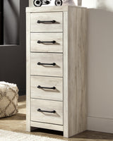 Cambeck Whitewash Narrow Chest of Drawers from Ashley Furniture - Luna Furniture